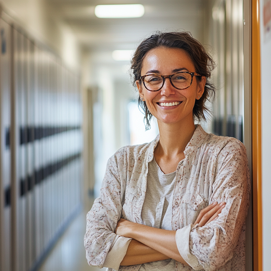 Portrait of Judith Black, 9th Grade English Teacher